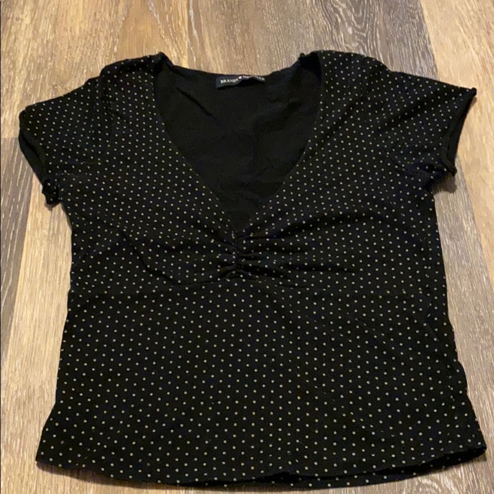 Brandy Melville polka dot top